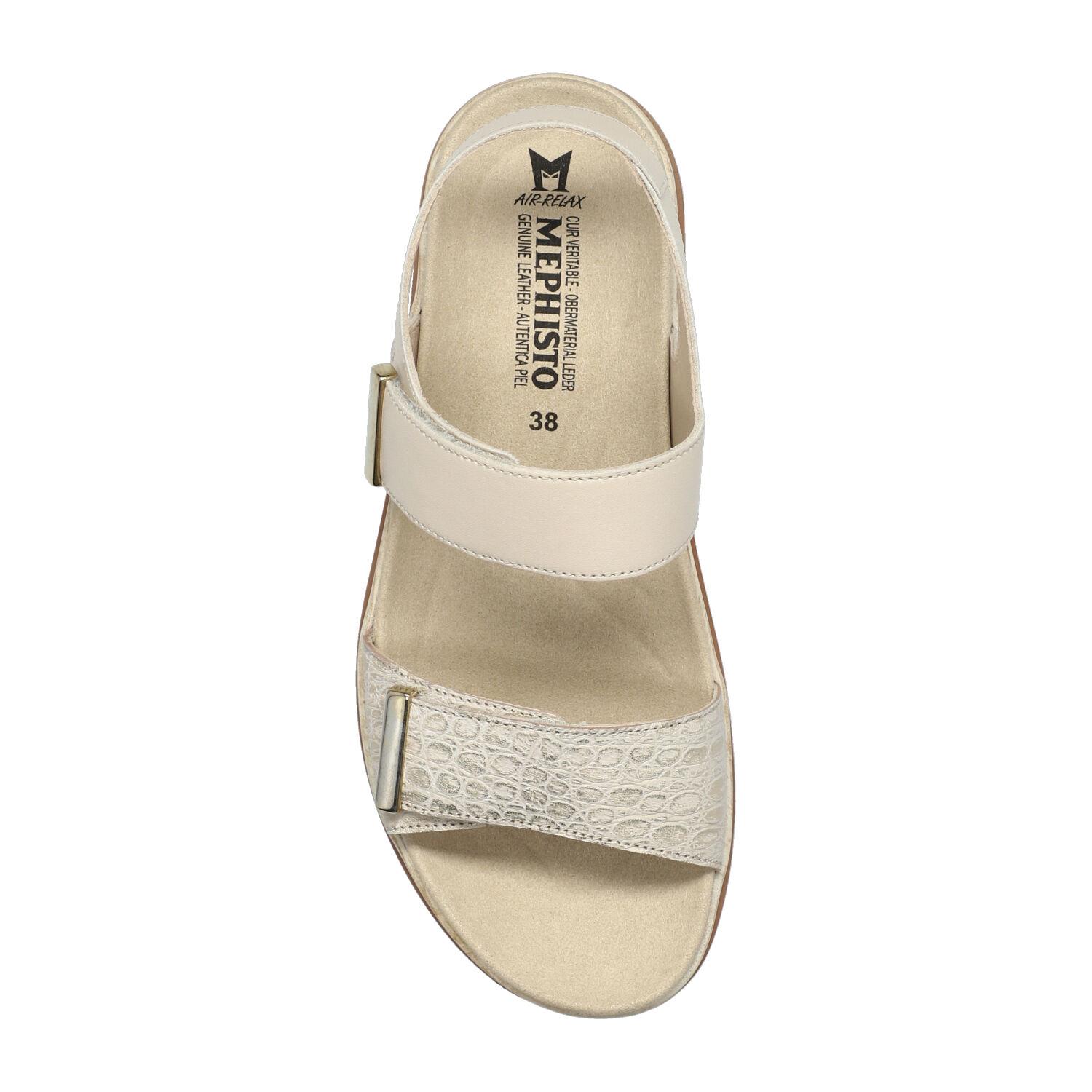 sandales femme modèle Dominica Sable clair - Mephisto